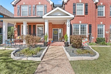 Distinguished Colonial-style Drees custom residence located on Trophy Club of Dallas in Texas - for sale on GolfHomes.com, golf home, golf lot