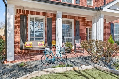 Distinguished Colonial-style Drees custom residence located on Trophy Club of Dallas in Texas - for sale on GolfHomes.com, golf home, golf lot