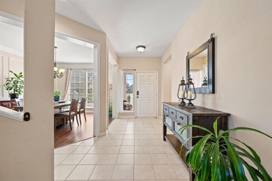 Distinguished Colonial-style Drees custom residence located on Trophy Club of Dallas in Texas - for sale on GolfHomes.com, golf home, golf lot