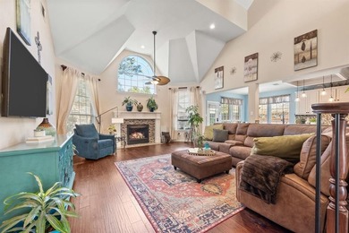 Distinguished Colonial-style Drees custom residence located on Trophy Club of Dallas in Texas - for sale on GolfHomes.com, golf home, golf lot