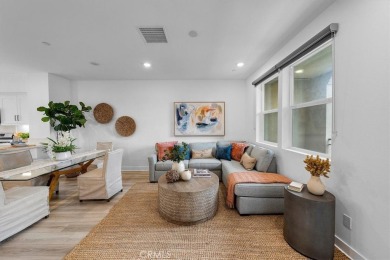 Experience modern luxury in this pristine Anaheim townhome on Dad Miller Golf Course in California - for sale on GolfHomes.com, golf home, golf lot