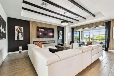 Stunning 2024 Summerville Model | 3 Bed + Den | 3 Bath | 3-Car on Lakewood National Golf Club in Florida - for sale on GolfHomes.com, golf home, golf lot