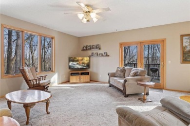 This custom-built, 5 BD/3 BA brick rambler is a rare find on Spring Valley Golf Course in Wisconsin - for sale on GolfHomes.com, golf home, golf lot