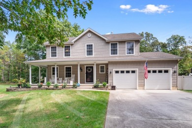 This one-of-a-kind, four-bedroom, 2 1/2 bath home in Egg Harbor on Harbor Pines Golf Club in New Jersey - for sale on GolfHomes.com, golf home, golf lot