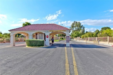 Located in the luxurious landscaped, guard gated community of on Los Prados Golf Course in Nevada - for sale on GolfHomes.com, golf home, golf lot