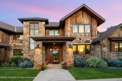 The ultimate setting for this gracious ''modern lodge'' style on River Valley Ranch Golf Club in Colorado - for sale on GolfHomes.com, golf home, golf lot