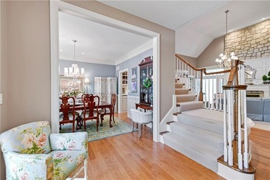 Nestled on a wooded cul-de-sac lot in the highly sought-after on Shadow Glen Golf Club in Kansas - for sale on GolfHomes.com, golf home, golf lot