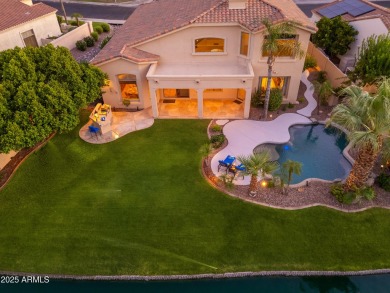 VOTED BEST ON TOUR! GORGEOUS LAKEFRONT HOME in highly on Ocotillo Golf Resort  in Arizona - for sale on GolfHomes.com, golf home, golf lot