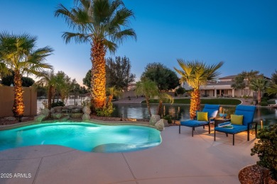 VOTED BEST ON TOUR! GORGEOUS LAKEFRONT HOME in highly on Ocotillo Golf Resort  in Arizona - for sale on GolfHomes.com, golf home, golf lot