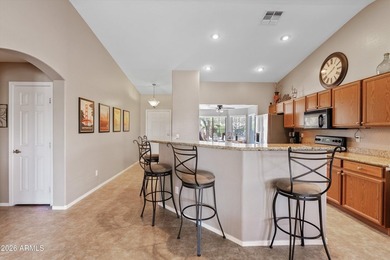 Experience golf course living in The Villages at Queen Creek! on Las Colinas Golf Club in Arizona - for sale on GolfHomes.com, golf home, golf lot