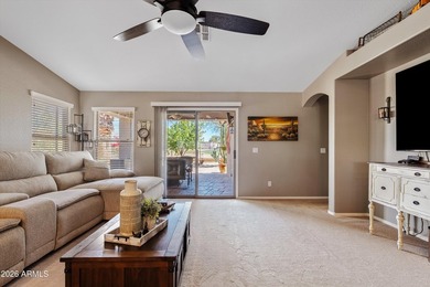 Experience golf course living in The Villages at Queen Creek! on Las Colinas Golf Club in Arizona - for sale on GolfHomes.com, golf home, golf lot