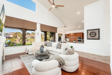 VOTED BEST ON TOUR! GORGEOUS LAKEFRONT HOME in highly on Ocotillo Golf Resort  in Arizona - for sale on GolfHomes.com, golf home, golf lot