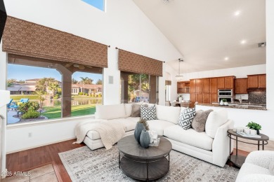 VOTED BEST ON TOUR! GORGEOUS LAKEFRONT HOME in highly on Ocotillo Golf Resort  in Arizona - for sale on GolfHomes.com, golf home, golf lot