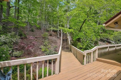 Nicely updated home, overlooking the 11th green of the Bald on Rumbling Bald Resort on Lake Lure in North Carolina - for sale on GolfHomes.com, golf home, golf lot