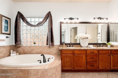 VOTED BEST ON TOUR! GORGEOUS LAKEFRONT HOME in highly on Ocotillo Golf Resort  in Arizona - for sale on GolfHomes.com, golf home, golf lot