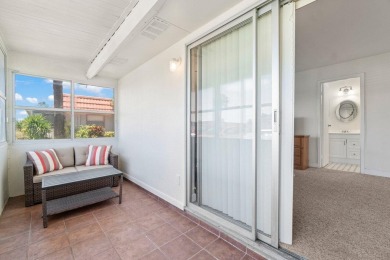 Step inside this charming ground-floor villa featuring 1 bedroom on Kings Point Golf - Executive in Florida - for sale on GolfHomes.com, golf home, golf lot