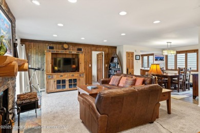 Rarely available and highly desirable ground floor pondside on Ranch at Roaring Fork Golf Course in Colorado - for sale on GolfHomes.com, golf home, golf lot