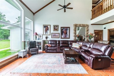Enjoy the deer and beautiful sunsets in this one of a kind home on Links At Lands End in Texas - for sale on GolfHomes.com, golf home, golf lot