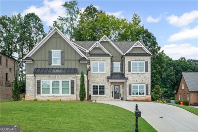 Welcome to this beautiful 5-bedroom, 4-bathroom home located in on Traditions of Braselton Golf Club in Georgia - for sale on GolfHomes.com, golf home, golf lot