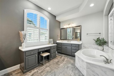 Backed by sweeping golf course views and designed with both on Lantana Golf Club in Texas - for sale on GolfHomes.com, golf home, golf lot