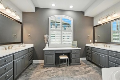 Backed by sweeping golf course views and designed with both on Lantana Golf Club in Texas - for sale on GolfHomes.com, golf home, golf lot