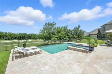 Backed by sweeping golf course views and designed with both on Lantana Golf Club in Texas - for sale on GolfHomes.com, golf home, golf lot