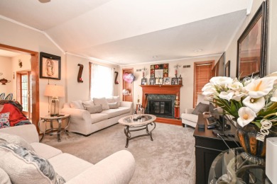 Custom built estate nestled on over 1 acre of land set back on on Bonnie Brook Golf Course in Illinois - for sale on GolfHomes.com, golf home, golf lot