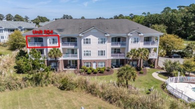 This beautifully updated and fully furnished 3-bedroom on Myrtlewood Golf Course and Club  in South Carolina - for sale on GolfHomes.com, golf home, golf lot