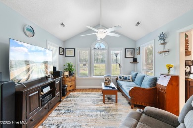 Discover this stunning brick home on just under half an acre on Carolina Shores Golf Course in North Carolina - for sale on GolfHomes.com, golf home, golf lot