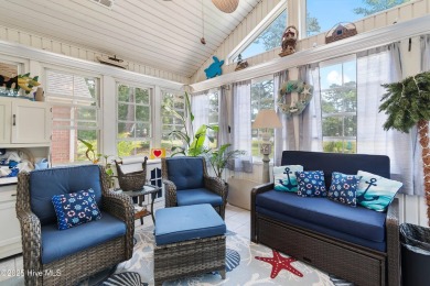 Discover this stunning brick home on just under half an acre on Carolina Shores Golf Course in North Carolina - for sale on GolfHomes.com, golf home, golf lot