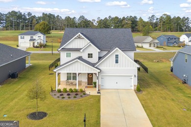 Welcome home to this beautifully upgraded 5BR/3.5BA Bedford plan on Chimney Oaks Golf Club in Georgia - for sale on GolfHomes.com, golf home, golf lot