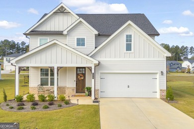 Welcome home to this beautifully upgraded 5BR/3.5BA Bedford plan on Chimney Oaks Golf Club in Georgia - for sale on GolfHomes.com, golf home, golf lot