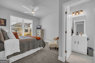 Welcome home to this beautifully upgraded 5BR/3.5BA Bedford plan on Chimney Oaks Golf Club in Georgia - for sale on GolfHomes.com, golf home, golf lot