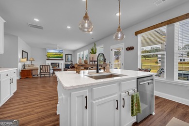Welcome home to this beautifully upgraded 5BR/3.5BA Bedford plan on Chimney Oaks Golf Club in Georgia - for sale on GolfHomes.com, golf home, golf lot