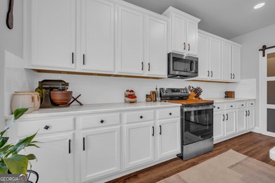 Welcome home to this beautifully upgraded 5BR/3.5BA Bedford plan on Chimney Oaks Golf Club in Georgia - for sale on GolfHomes.com, golf home, golf lot