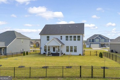 Welcome home to this beautifully upgraded 5BR/3.5BA Bedford plan on Chimney Oaks Golf Club in Georgia - for sale on GolfHomes.com, golf home, golf lot