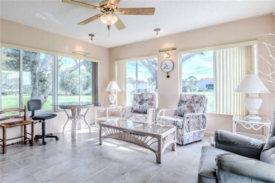 Welcome to this beautifully maintained expanded Oakmont model on Timber Pines Golf Course in Florida - for sale on GolfHomes.com, golf home, golf lot