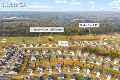 Welcome home to this beautifully upgraded 5BR/3.5BA Bedford plan on Chimney Oaks Golf Club in Georgia - for sale on GolfHomes.com, golf home, golf lot
