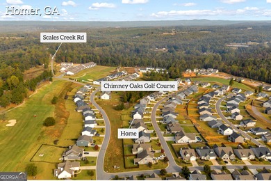 Welcome home to this beautifully upgraded 5BR/3.5BA Bedford plan on Chimney Oaks Golf Club in Georgia - for sale on GolfHomes.com, golf home, golf lot