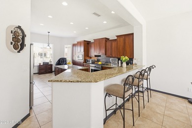 Located in a vibrant 55+ active community, this popular Fiesta on Copper Canyon Golf Club in Arizona - for sale on GolfHomes.com, golf home, golf lot