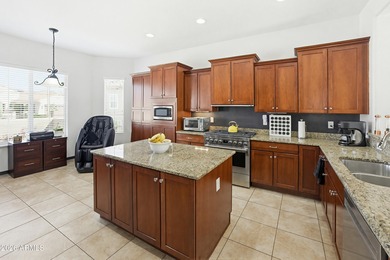 Located in a vibrant 55+ active community, this popular Fiesta on Copper Canyon Golf Club in Arizona - for sale on GolfHomes.com, golf home, golf lot