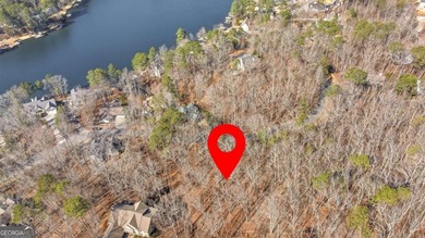 Seasonal lake views and just steps from the water! This 0 on The Highlands Course at Lake Arrowhead in Georgia - for sale on GolfHomes.com, golf home, golf lot