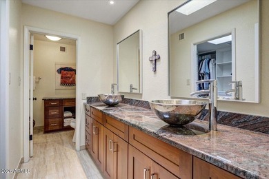 Welcome to an extraordinary desert home in the heart of Rio on Rio Verde Country Club - Quail Run in Arizona - for sale on GolfHomes.com, golf home, golf lot