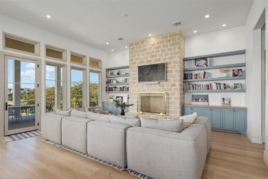 This beautiful lake house was built in 2024 and is nestled in on Long Cove Golf Course in Texas - for sale on GolfHomes.com, golf home, golf lot
