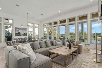 This beautiful lake house was built in 2024 and is nestled in on Long Cove Golf Course in Texas - for sale on GolfHomes.com, golf home, golf lot