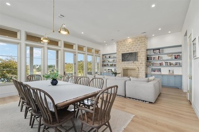 This beautiful lake house was built in 2024 and is nestled in on Long Cove Golf Course in Texas - for sale on GolfHomes.com, golf home, golf lot
