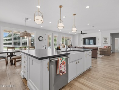 Experience elevated desert luxury in the prestigious and highly on Seville Golf and Country Club in Arizona - for sale on GolfHomes.com, golf home, golf lot