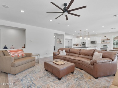 Experience elevated desert luxury in the prestigious and highly on Seville Golf and Country Club in Arizona - for sale on GolfHomes.com, golf home, golf lot