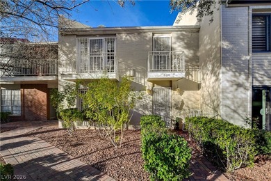 Vintage classic 1969 townhome in the Las Vegas Country Club on Las Vegas Country Club in Nevada - for sale on GolfHomes.com, golf home, golf lot