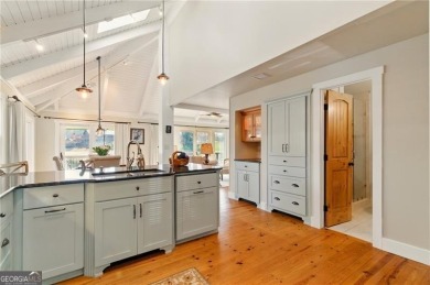 This unique 3 BR / 2 BATH villa sits directly on the edge of on Big Canoe Golf Club - Cherokee in Georgia - for sale on GolfHomes.com, golf home, golf lot
